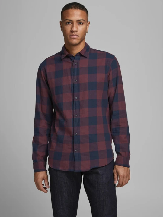 Zdjęcie produktu Jack & Jones Koszula 12181602 Granatowy Slim Fit