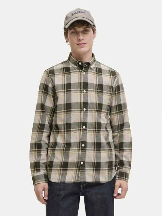 Zdjęcie produktu Jack & Jones Koszula Blubrook 12282354 Beżowy Regular Fit
