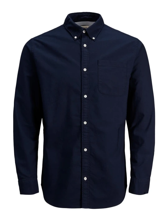 Zdjęcie produktu Jack & Jones Koszula "Classic" - Slim fit - w kolorze granatowym rozmiar: L