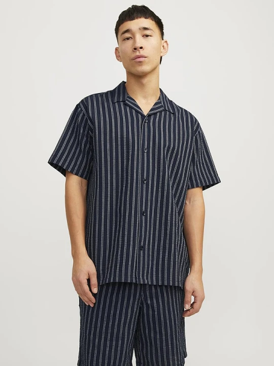 Zdjęcie produktu Jack & Jones Koszula - Comfort fit - w kolorze granatowym rozmiar: L