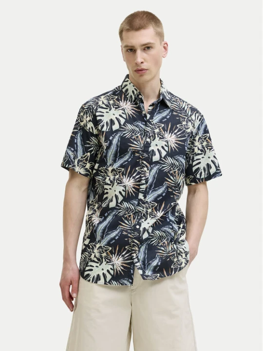 Zdjęcie produktu Jack & Jones Koszula Honolulu 12289667 Czarny Regular Fit