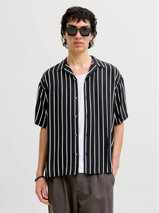 Zdjęcie produktu Jack & Jones Koszula Jeff 12288853 Czarny Relaxed Fit