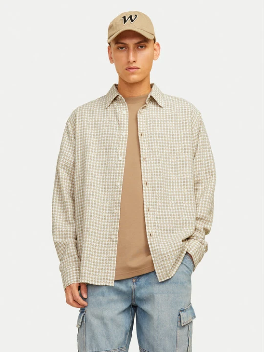 Zdjęcie produktu Jack & Jones Koszula Joshua 12260673 Beżowy Relaxed Fit