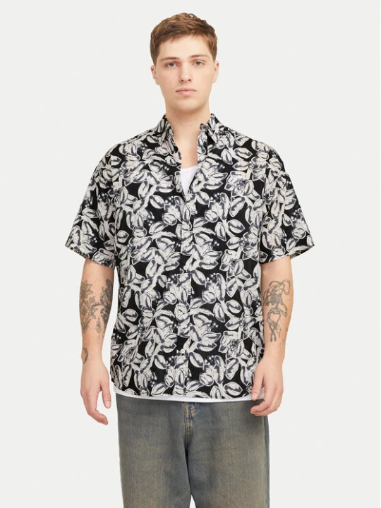 Zdjęcie produktu Jack & Jones Koszula Joshua 12271089 Czarny Wide Fit