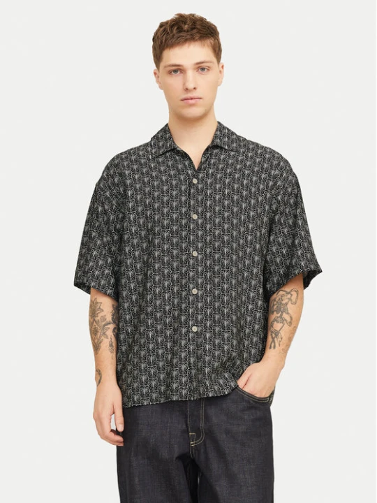 Zdjęcie produktu Jack & Jones Koszula Marshall 12271103 Czarny Wide Fit