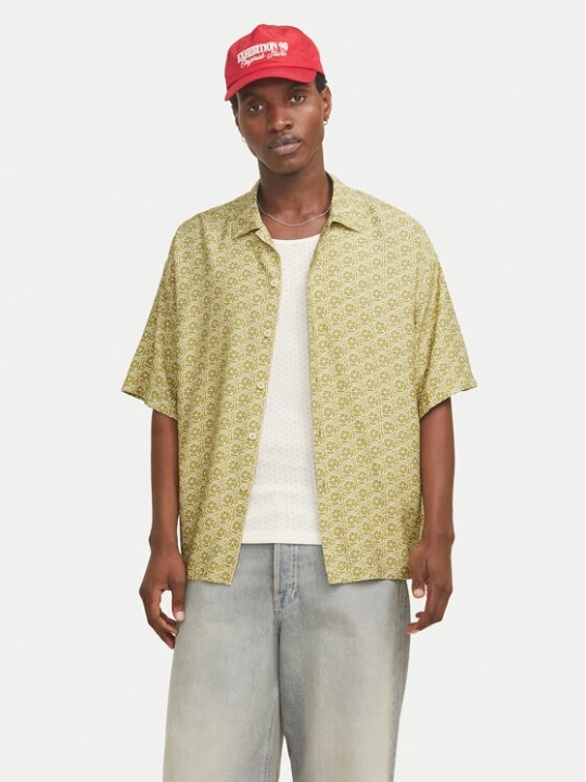 Zdjęcie produktu Jack & Jones Koszula Marshall 12271103 Żółty Wide Fit
