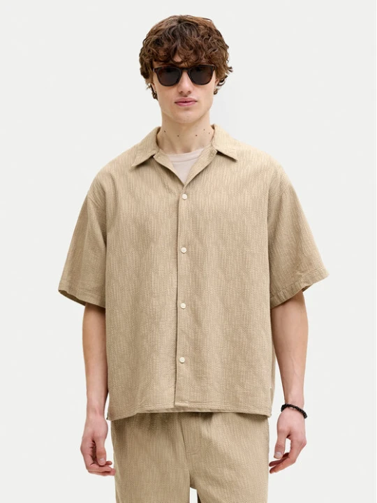 Zdjęcie produktu Jack & Jones Koszula Montauk 12293555 Beżowy Regular Fit