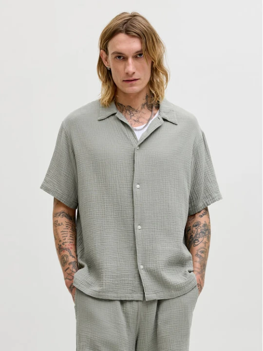 Zdjęcie produktu Jack & Jones Koszula Nantucket 12291812 Zielony Regular Fit