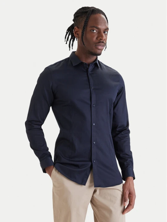 Zdjęcie produktu Jack & Jones Koszula Parma 12097662 Granatowy Slim Fit