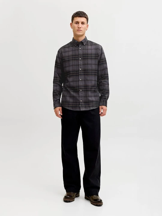 Zdjęcie produktu Jack & Jones Koszula - Regular fit - w kolorze fioletowym rozmiar: M