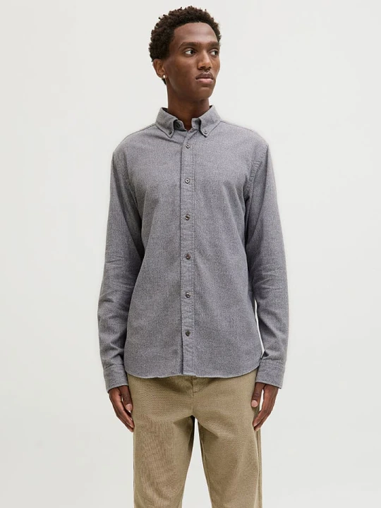 Zdjęcie produktu Jack & Jones Koszula - Regular fit - w kolorze szarym rozmiar: S