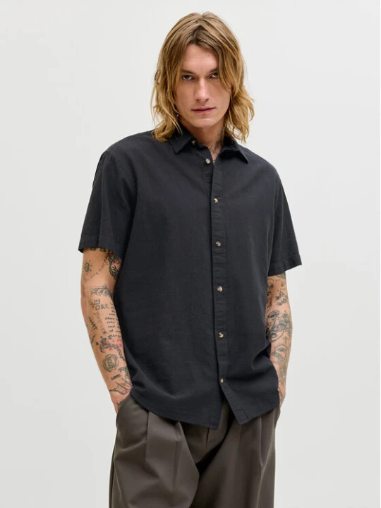 Zdjęcie produktu Jack & Jones Koszula Summer 12289160 Czarny Regular Fit