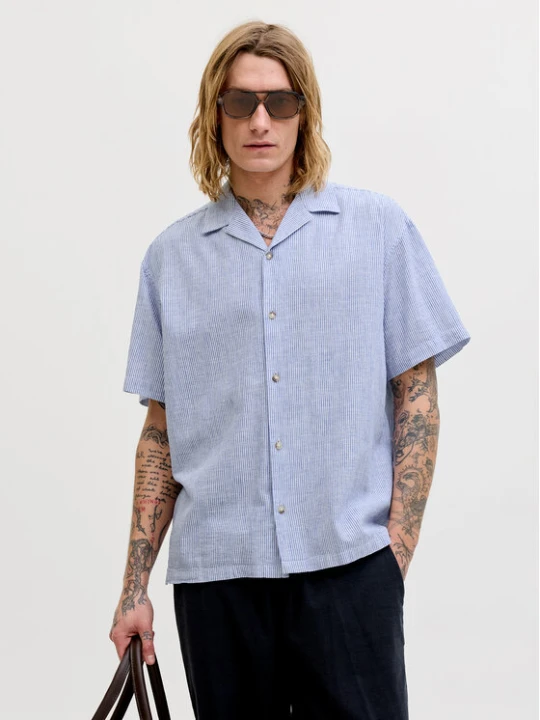 Zdjęcie produktu Jack & Jones Koszula Summer 12289191 Niebieski Relaxed Fit