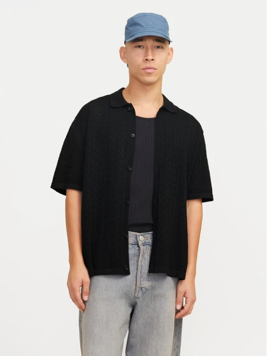 Zdjęcie produktu Jack & Jones Koszula Tyler 12272863 Czarny Loose Fit