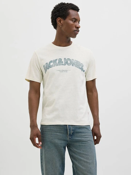 Zdjęcie produktu Jack & Jones Koszulka "Almeria" w kolorze białym rozmiar: XXL