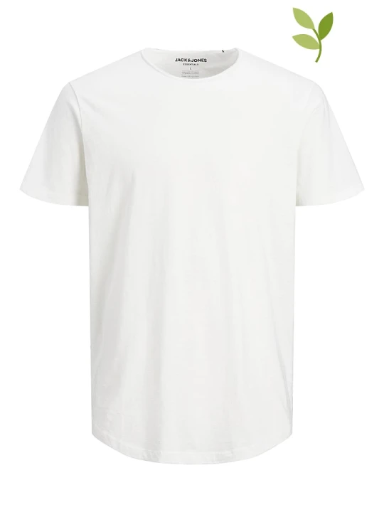 Zdjęcie produktu Jack & Jones Koszulka "Basher" w kolorze białym rozmiar: XL