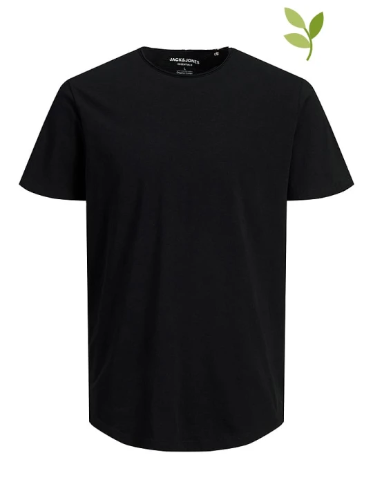 Zdjęcie produktu Jack & Jones Koszulka "Basher" w kolorze czarnym rozmiar: L