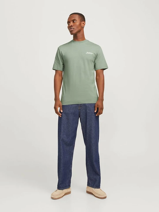 Zdjęcie produktu Jack & Jones Koszulka "Beau" w kolorze zielonym rozmiar: M