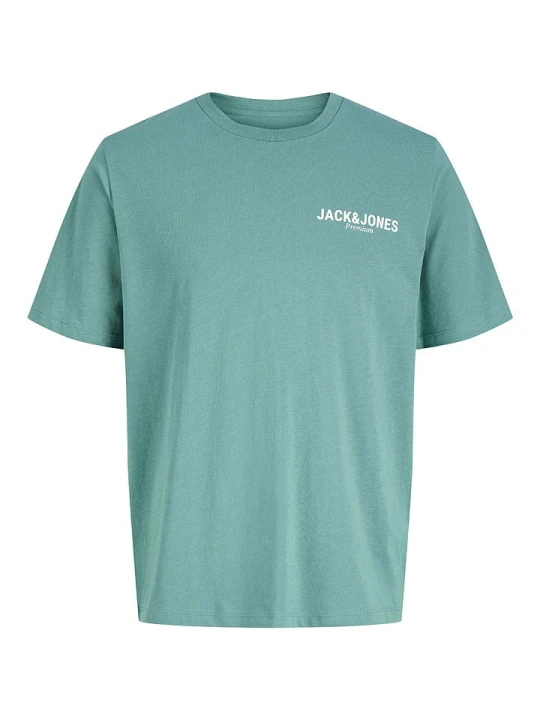 Zdjęcie produktu Jack & Jones Koszulka "Blaoscar" w kolorze turkusowym rozmiar: XL