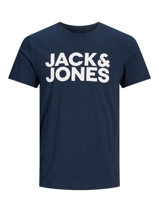 Zdjęcie produktu Jack & Jones Koszulka "Corp" w kolorze granatowym rozmiar: XXL