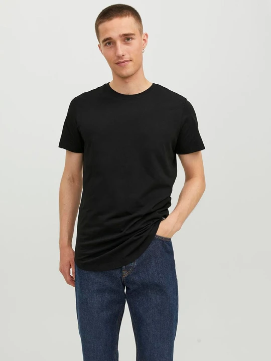 Zdjęcie produktu Jack & Jones Koszulka "Eona" w kolorze czarnym rozmiar: S