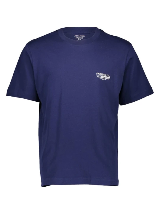 Zdjęcie produktu Jack & Jones Koszulka "Hisington" w kolorze fioletowym rozmiar: XL