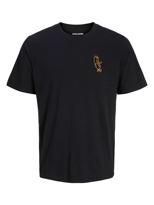 Zdjęcie produktu Jack & Jones Koszulka "Jjbrewy" w kolorze czarnym rozmiar: XL