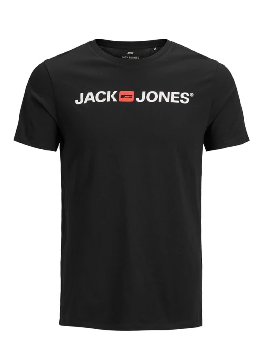 Zdjęcie produktu Jack & Jones Koszulka "JJECORP" w kolorze czarnym rozmiar: S