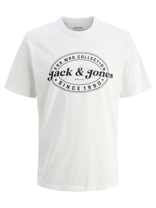 Zdjęcie produktu Jack & Jones Koszulka "Jjedover" w kolorze białym rozmiar: M