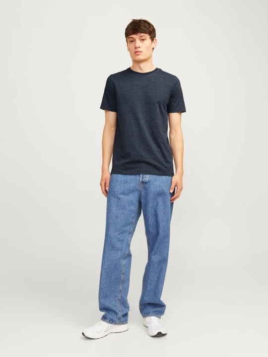 Zdjęcie produktu Jack & Jones Koszulka "Jjeorganic" w kolorze granatowym rozmiar: S