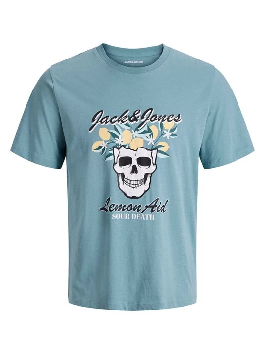 Zdjęcie produktu Jack & Jones Koszulka "King" w kolorze turkusowym rozmiar: XL