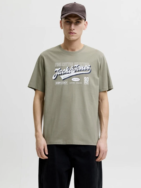 Zdjęcie produktu Jack & Jones Koszulka Kobiety Bawełna (100%) zielony