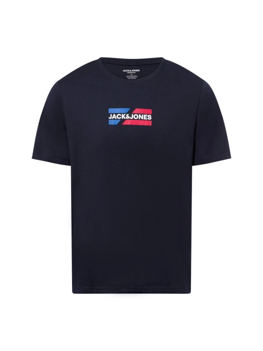 Zdjęcie produktu Jack & Jones Koszulka - JJEcorp Mężczyźni Bawełna niebieski