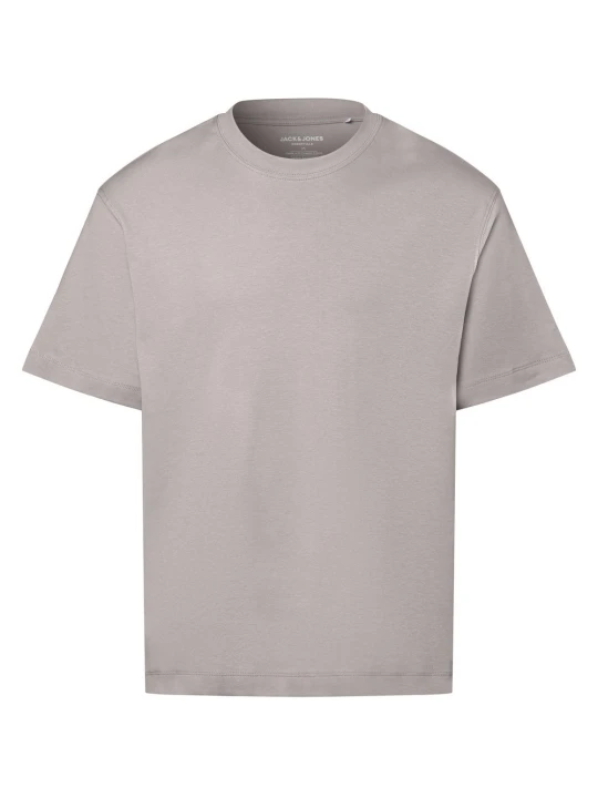 Zdjęcie produktu Jack & Jones Koszulka - JJEUrban Edge Mężczyźni Bawełna szary