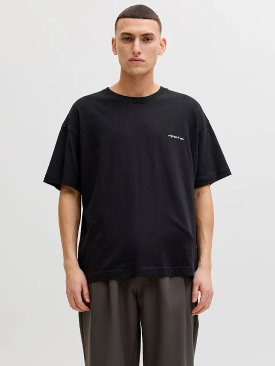 Zdjęcie produktu Jack & Jones Koszulka "Montauk" w kolorze czarnym rozmiar: M