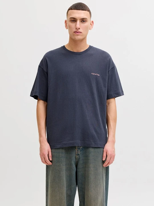 Zdjęcie produktu Jack & Jones Koszulka "Montauk" w kolorze granatowym rozmiar: M