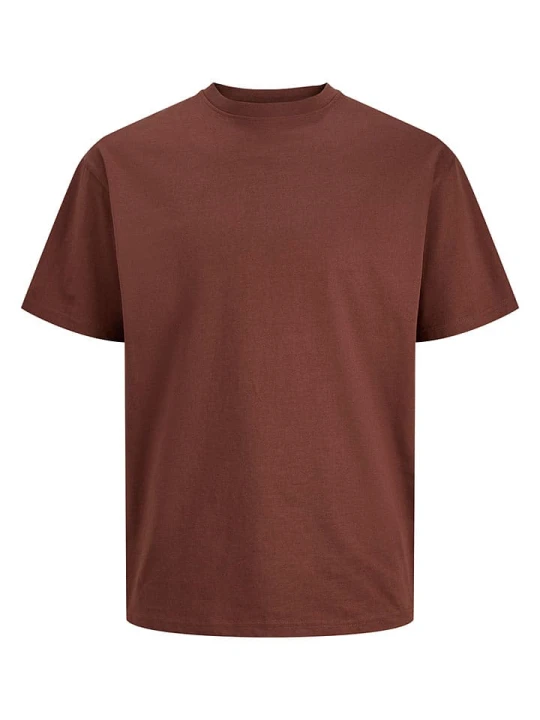 Zdjęcie produktu Jack & Jones Koszulka "Organic" w kolorze jasnobrązowym rozmiar: M