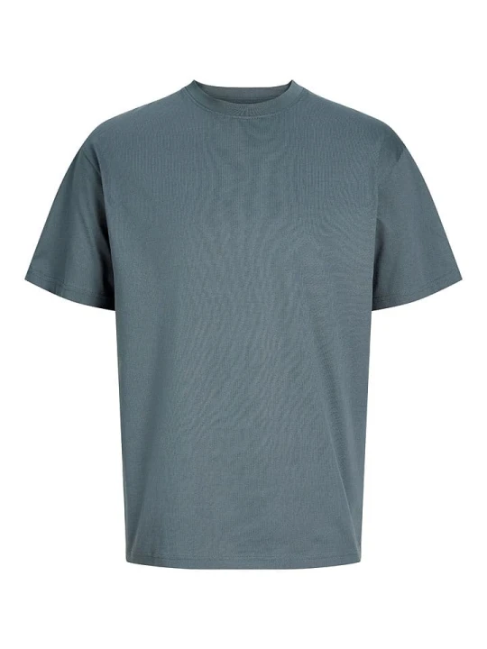 Zdjęcie produktu Jack & Jones Koszulka "Organic" w kolorze szaroniebieskim rozmiar: L
