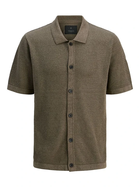 Zdjęcie produktu Jack & Jones Koszulka polo "Arto" w kolorze brązowym rozmiar: L