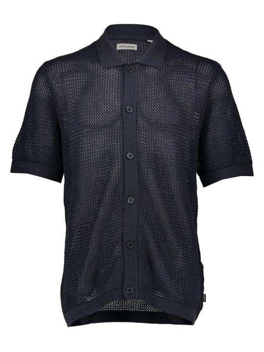 Zdjęcie produktu Jack & Jones Koszulka polo "Arto" w kolorze granatowym rozmiar: L