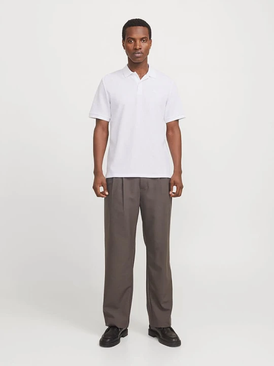 Zdjęcie produktu Jack & Jones Koszulka polo "Austin" w kolorze białym rozmiar: XL