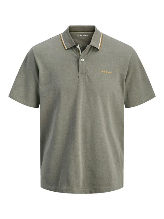 Zdjęcie produktu Jack & Jones Koszulka polo "Blaze" w kolorze khaki rozmiar: S