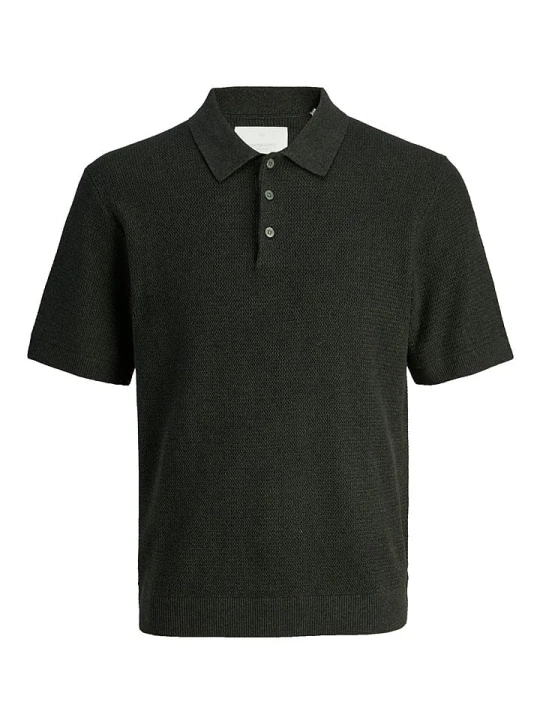 Zdjęcie produktu Jack & Jones Koszulka polo "Cooper" w kolorze czarnym rozmiar: XL