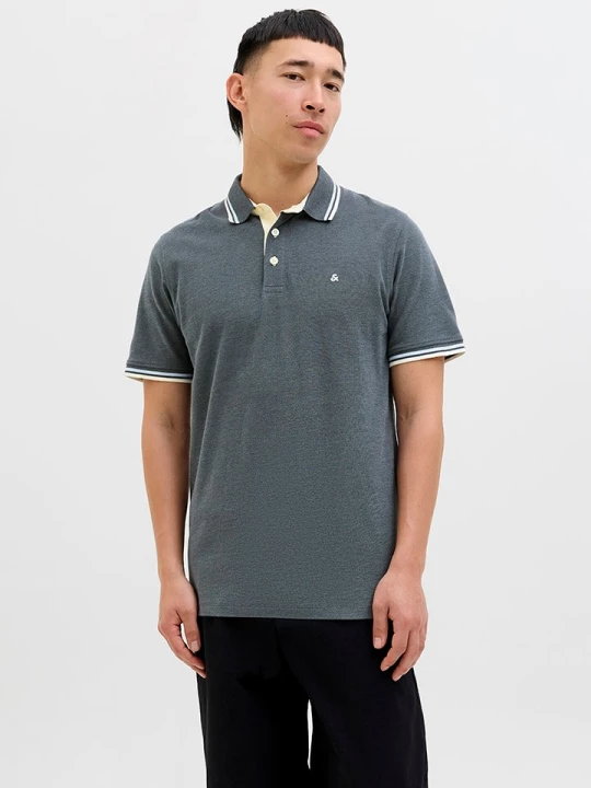 Zdjęcie produktu Jack & Jones Koszulka polo "Jjpaulos" w kolorze granatowym rozmiar: S