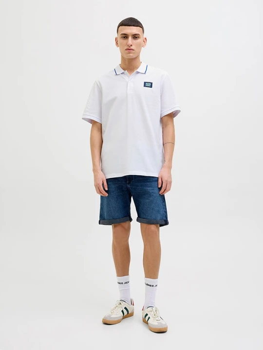 Zdjęcie produktu Jack & Jones Koszulka polo w kolorze białym rozmiar: XL