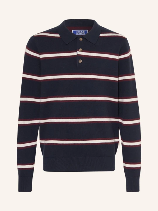 Zdjęcie produktu Jack&Jones Koszulka Polo Z Dzianiny blau