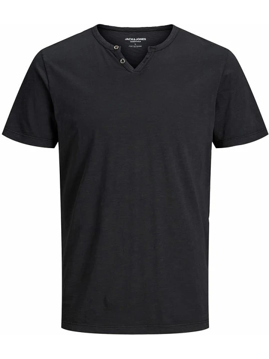 Zdjęcie produktu Jack & Jones Koszulka "Split" w kolorze czarnym rozmiar: M