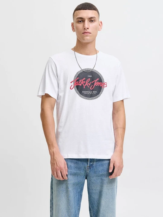 Zdjęcie produktu Jack & Jones Koszulka "Urban" w kolorze białym rozmiar: M