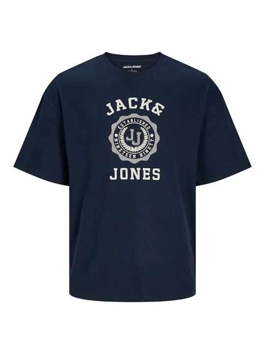 Zdjęcie produktu Jack & Jones Koszulka "Victo" w kolorze granatowym rozmiar: XL
