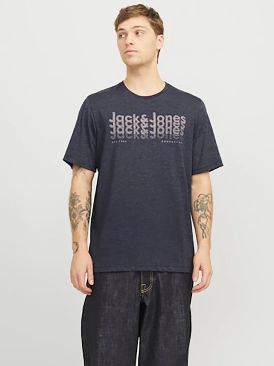 Zdjęcie produktu Jack & Jones Koszulka w kolorze antracytowym rozmiar: M